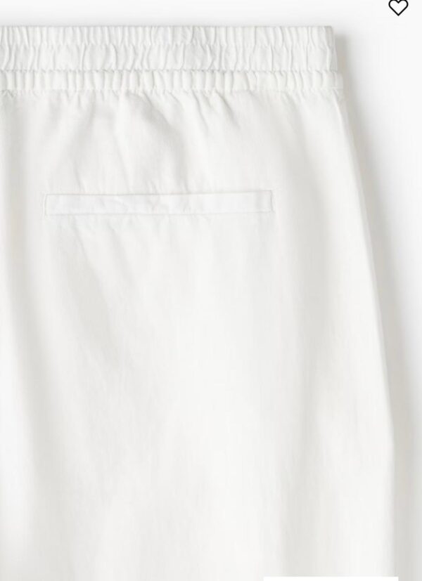 LINEN BLEND TROUSER - Image 5