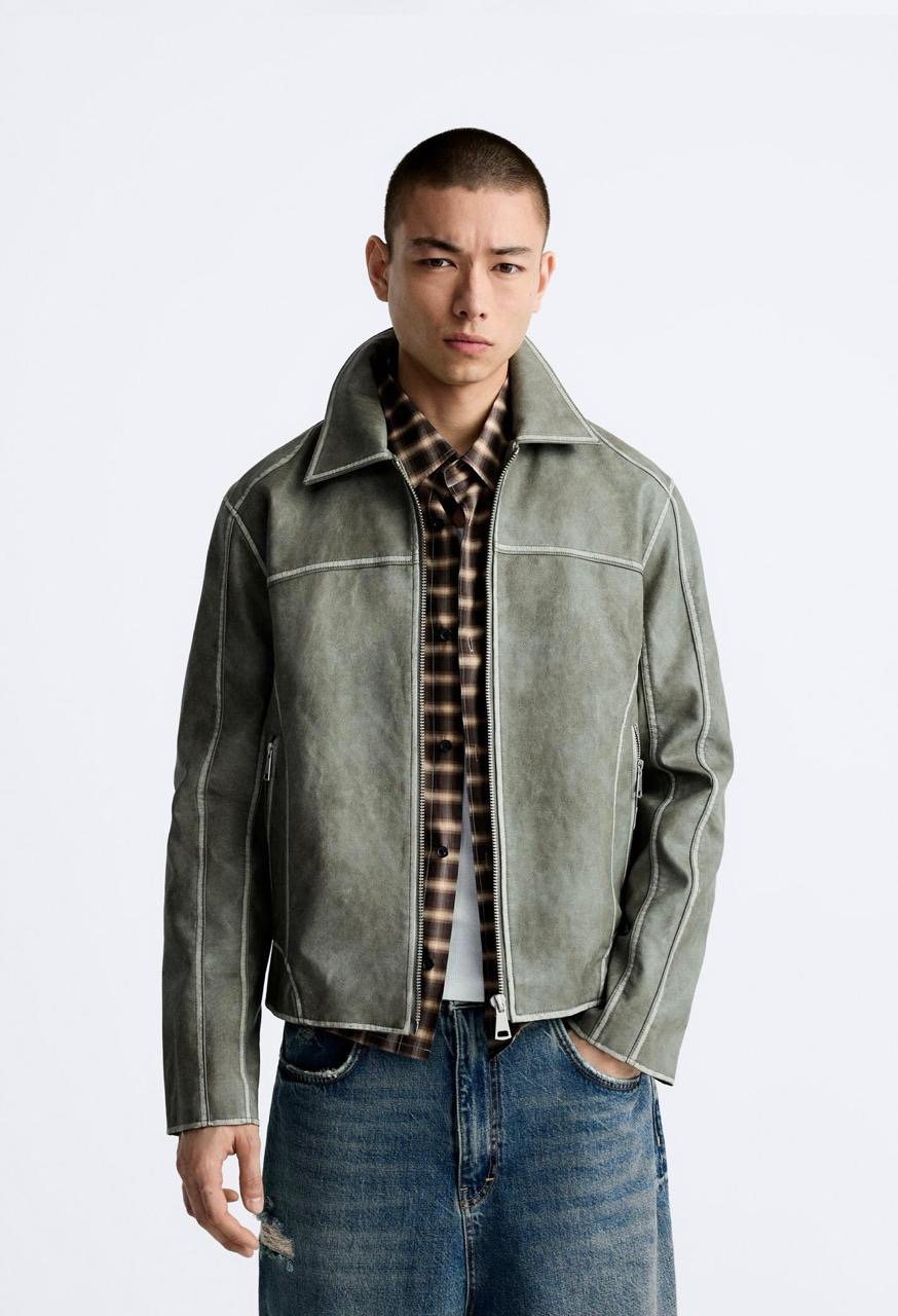 1a50d4fa-cf03-4c76-b086-9222f406a702 LEATHER JACKET - Image 1