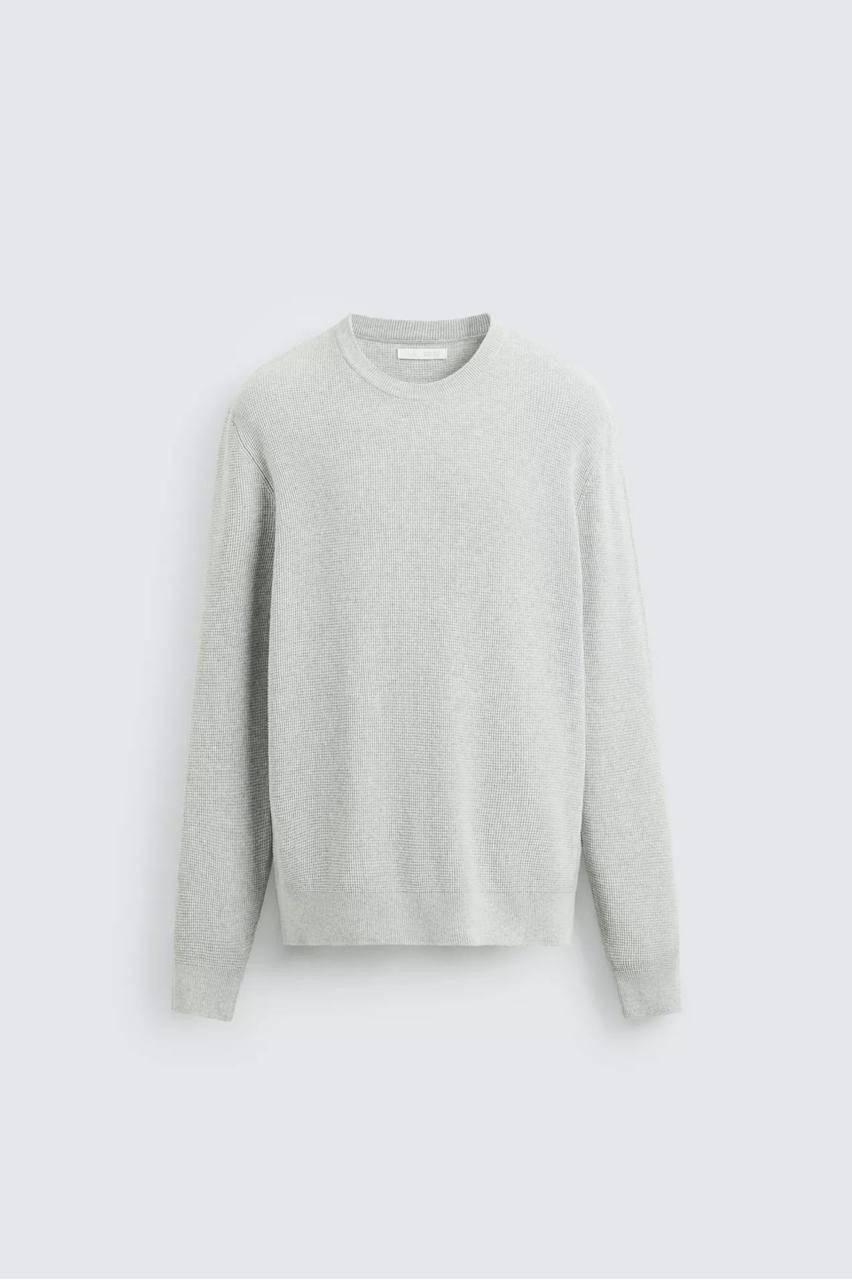 266381fc-b9a8-415c-800e-148e30b0fa2a PURL KNIT SWEATER - Image 1