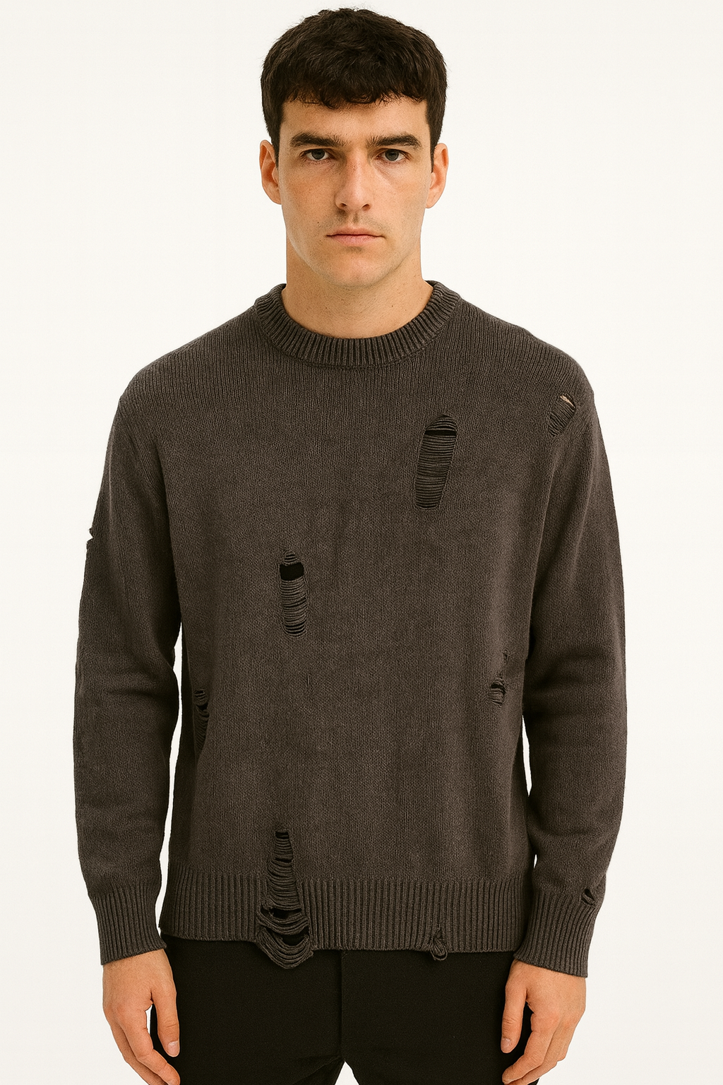 3EBBD9A4-BF22-497E-98B1-B94D226E4484 RIBBED SWEATER - Image 1