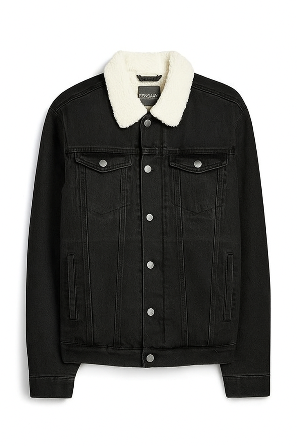 5749B1ED-5F0B-4E63-8ACD-E67496DB4CD4 DENIM SHEARLING JACKET - Image 1