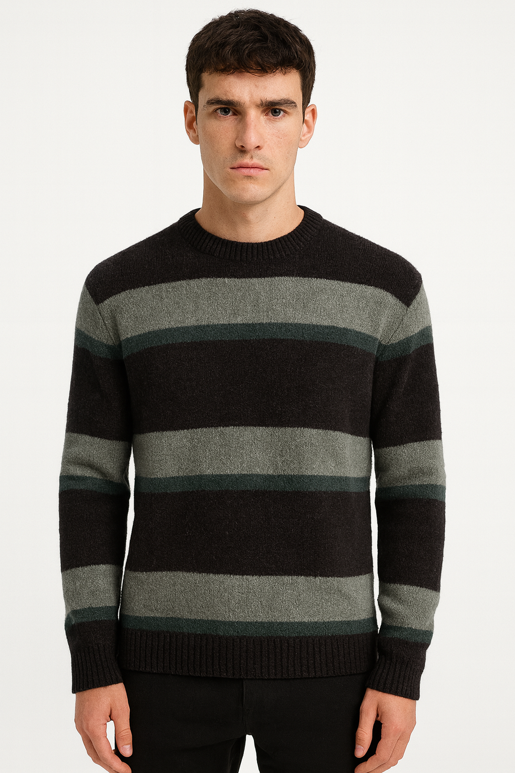 E854858B-0331-4CE4-A78A-263C35387109 STRIPED SWEATER - Image 1