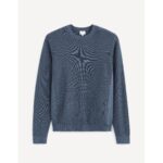 WAFFLE PRINT SWEATER