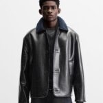 DOUBLE FACED LEATHER JACKET