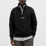 HALF ZIP SWEATSHIRT