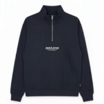 HALF ZIP SWEATSHIRT