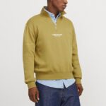 HALF ZIP SWEATSHIRT
