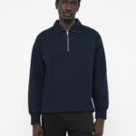 HALF ZIP SWEATSHIRT