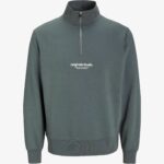HALF ZIP SWEATSHIRT
