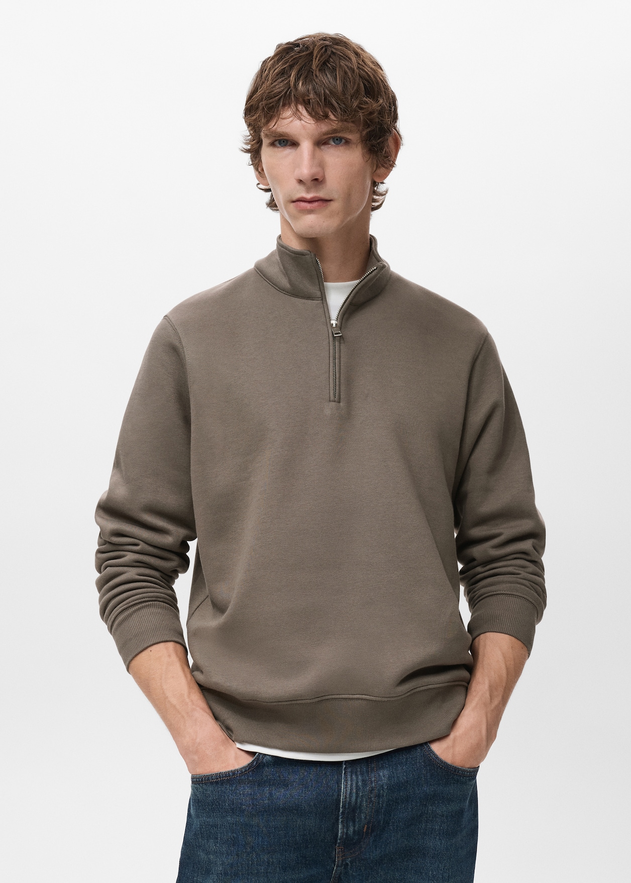 IMG_7469 ZIP SWEATSHIRT - Image 1