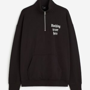 ZIP SWEATSHIRT