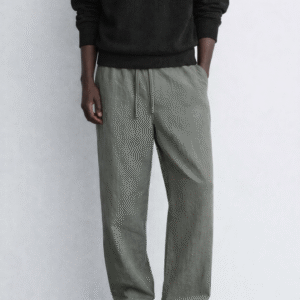STRUCTURED WAIST TROUSER