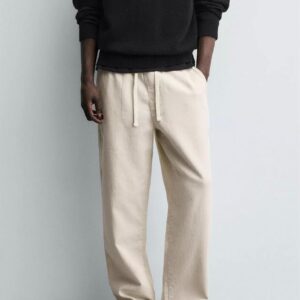 STRUCTURED WAIST TROUSER