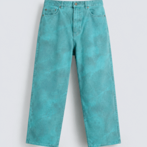 ABSTRACT PRINT JEANS