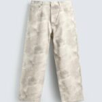 ABSTRACT PRINT JEANS
