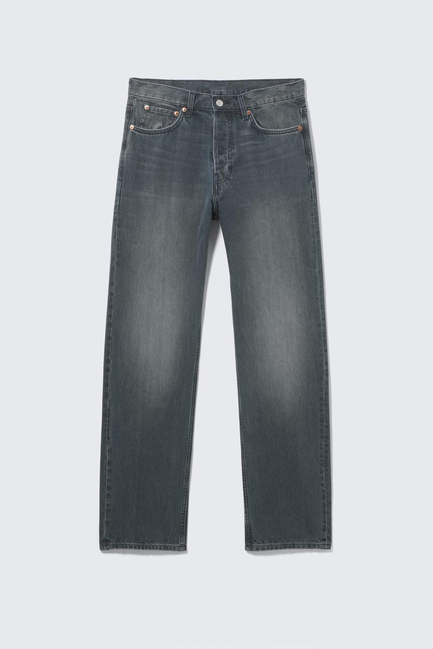 939b708b-9ae1-4823-87f6-3d96fbb1df55 MID RISE STRAIGHT JEANS - Image 1