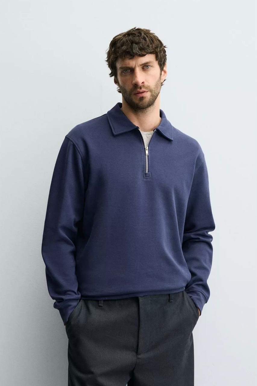 09b0a415-52b3-42e5-ae27-32a88de3c2df HALF ZIP SWEATSHIRT - Image 1