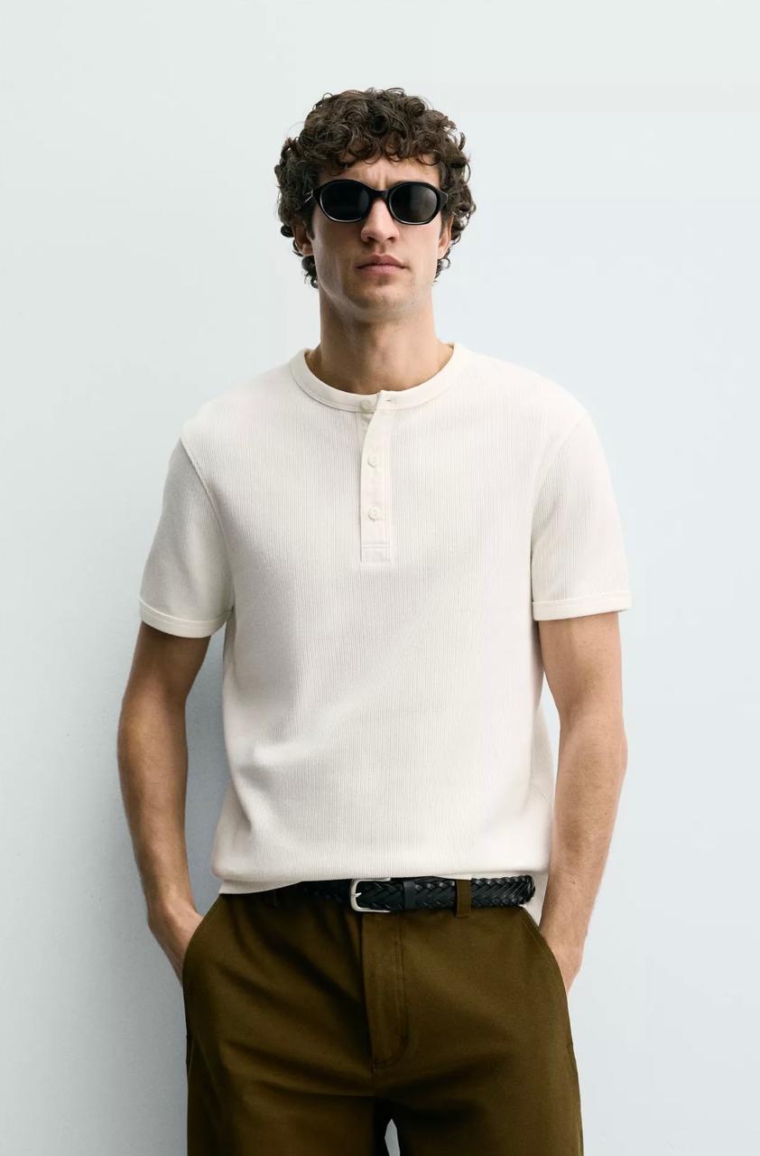 0ee33064-c3ee-4902-93dd-158fab74a435 HENLEY T-SHIRT - Image 1