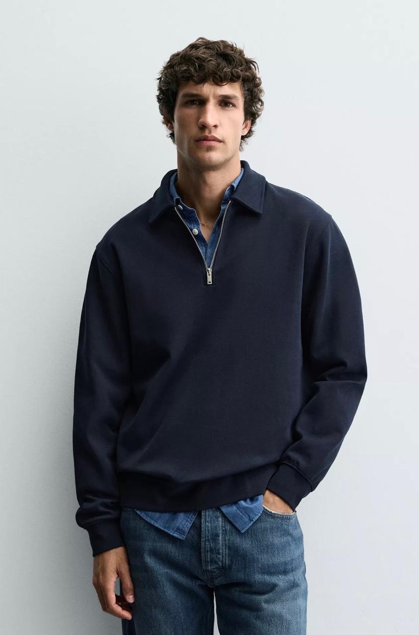 2e90f924-fb99-460e-bc66-826253413841 HALF ZIP SWEATSHIRT - Image 1