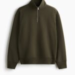 HALF ZIP SWEATSHIRT