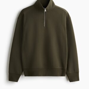 HALF ZIP SWEATSHIRT