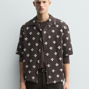 TEXTURED JACQUARD SHIRT