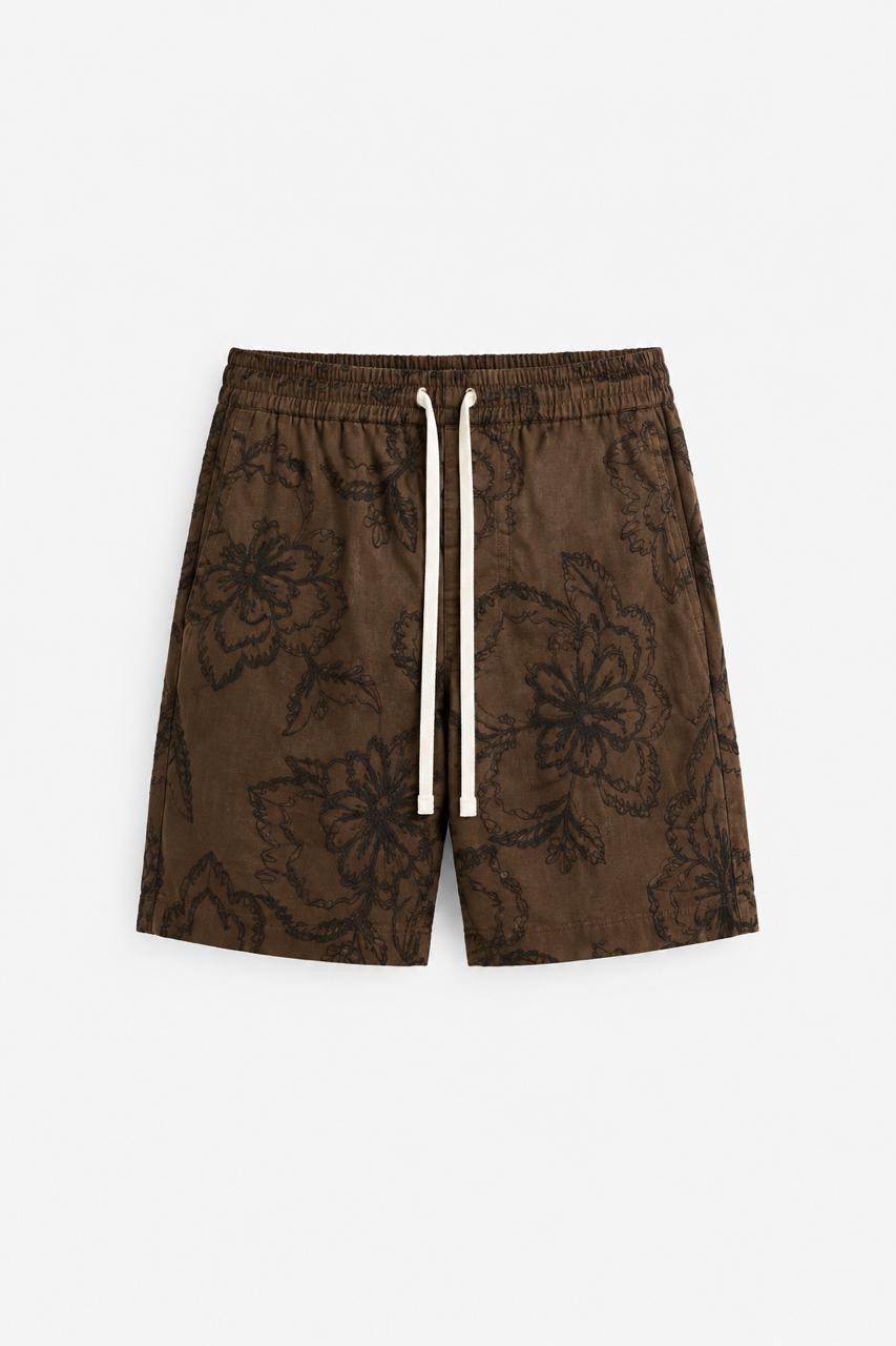 07e72bf2-fc71-43ce-949e-661fdec5376b EMBROIDERY SHORTS - Image 1
