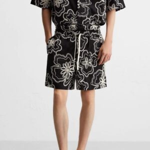 EMBROIDERY SHORTS