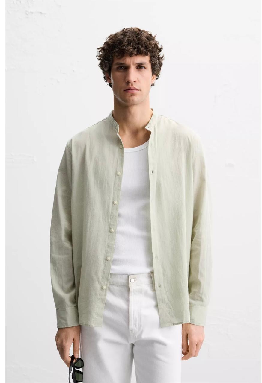 IMG_3437 CREASE EFFECT SHIRT - Image 1
