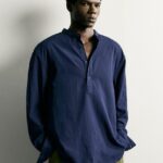 CREASE EFFECT POLO SHIRT