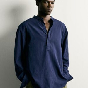 CREASE EFFECT POLO SHIRT