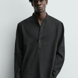 CREASE EFFECT POLO SHIRT