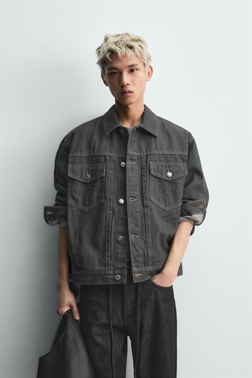 6c6ae14c-e73e-4045-976a-4b61a08359e7 OVERSIZED DENIM JACKET - Image 1