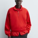 QUARTER ZIP SWEATSHIRT
